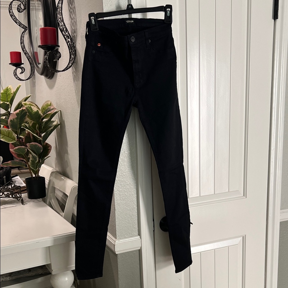 Hudson Womens Black Skinny Jeans
